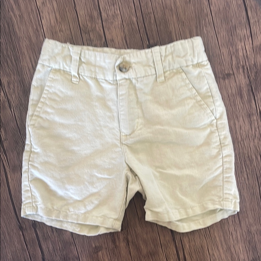 Janie and Jack yellow dress shorts